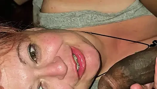 Granny Swallowing All That Cum