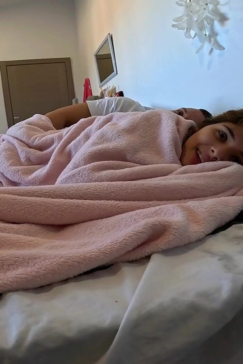 I Go From Watching Netflix with My Stepbrother to Fucking Hard and Delicious with Cum on Buttocks Ho