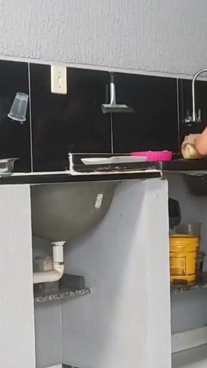 Interrupted in the middle of lunch to drink shit from a glass | Clip 1