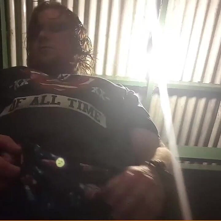 (slow Motion) - Showing My Tinder Date My Thick Flaccid Cock Before Our Date.