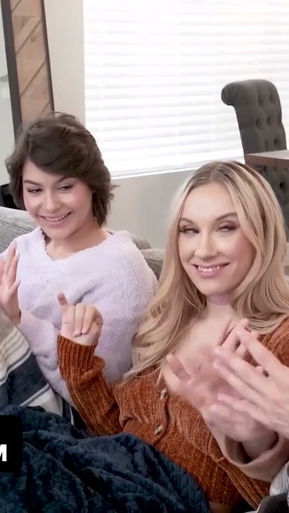 Perfect Teen Girls Allow Their Big Stepbrothers To Lick And Fuck Their Pink Tight Pussies | Clip 1