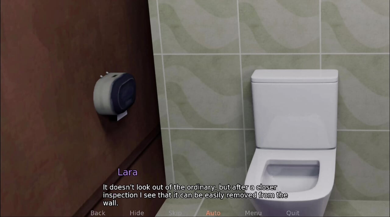 Croft adventure #1 - Lara can't stop thinking about the lesbian