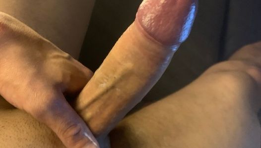 Cock play with Huge Cumshot Finish