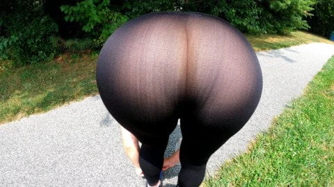 Ultra Transparent Leggings - Exhibitionist Wife