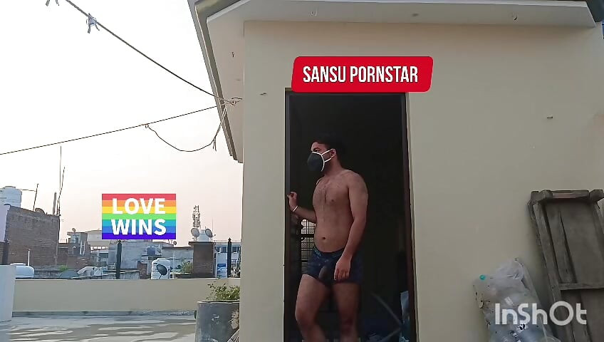 Indian actor nude in public