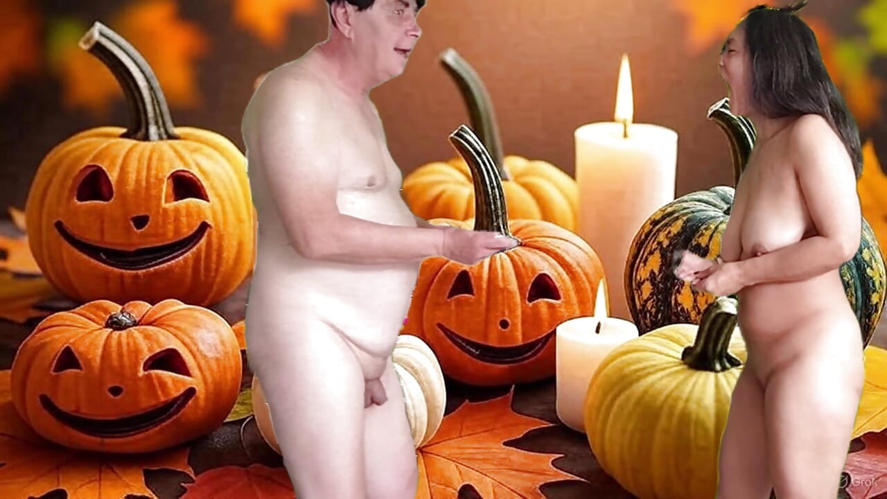 Sexe torride, pique-d’Halloween avec Garabas et Olga