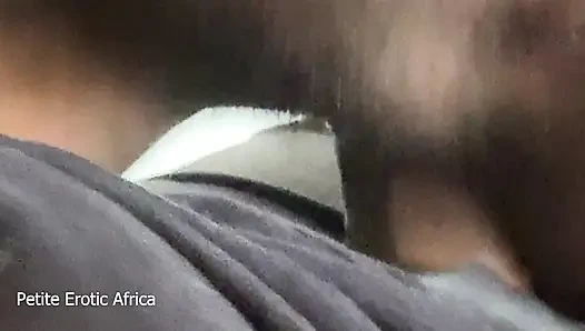 African Ebony Teen Attempts Amazon Style