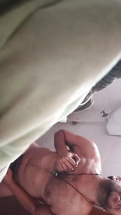 Secret bathroom fun with dick watching porn on after zeal pea with horny way