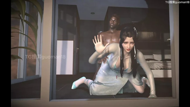 Horny Asian wife cheating with BBC