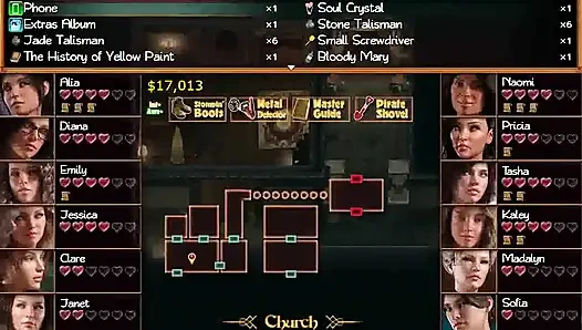 Treasure of Nadia: a horny guy with a very big cock and a sexy blondie ep 118