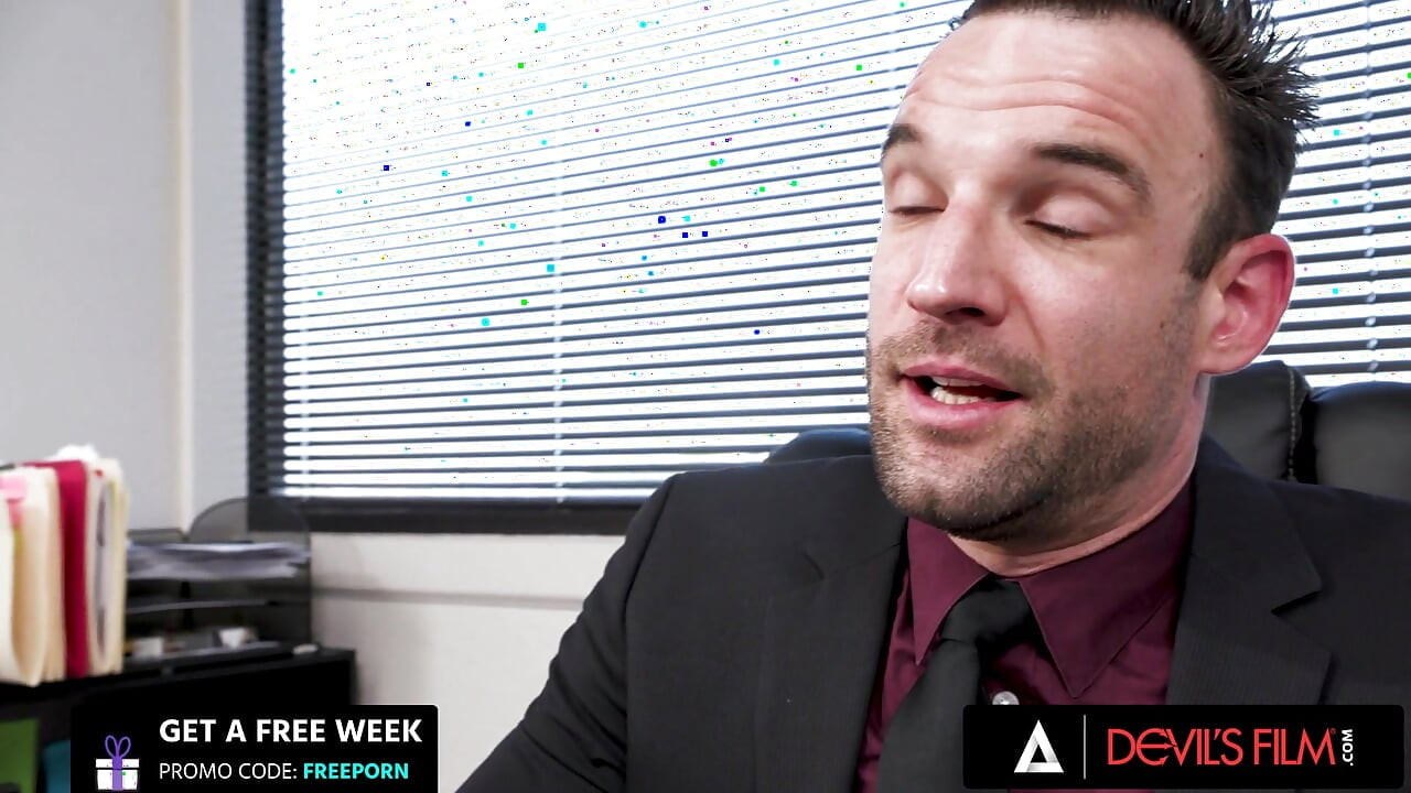DEVILS FILM - Gorgeous April Olsen Gets Ass Pounded In The Office