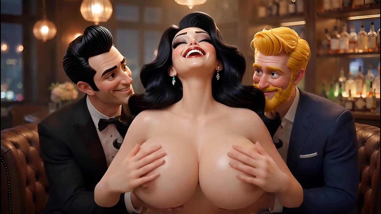 From Chubby & Ignored to Curvy Cock Tease-Ep5  A wife meets strangers at a nightclub and ignores husband.