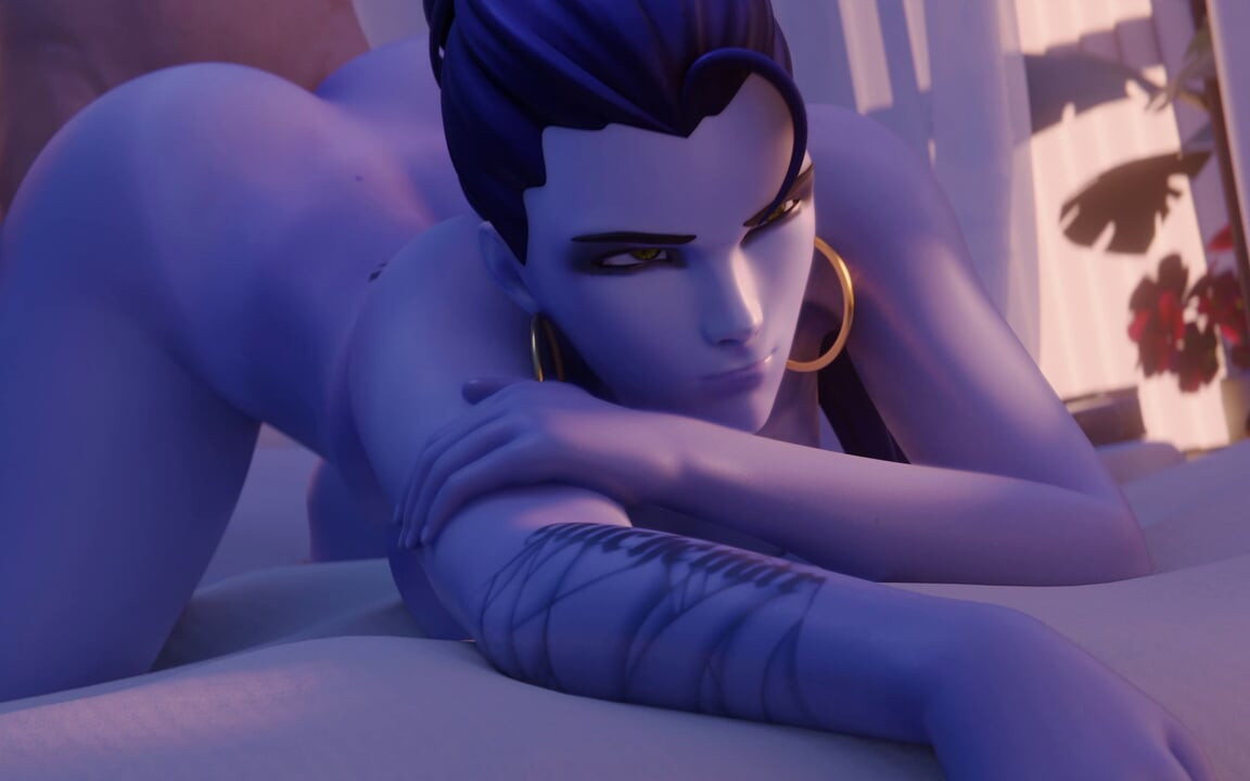 Widowmaker From Overwatch - Sniper Mission Failed Because of Big Cock - Doggystyle & Beach Jack-o Pose Big Ass Fuck 3D
