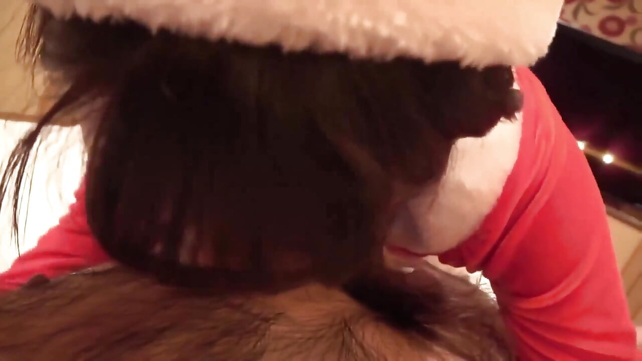 Asian Santa creampie