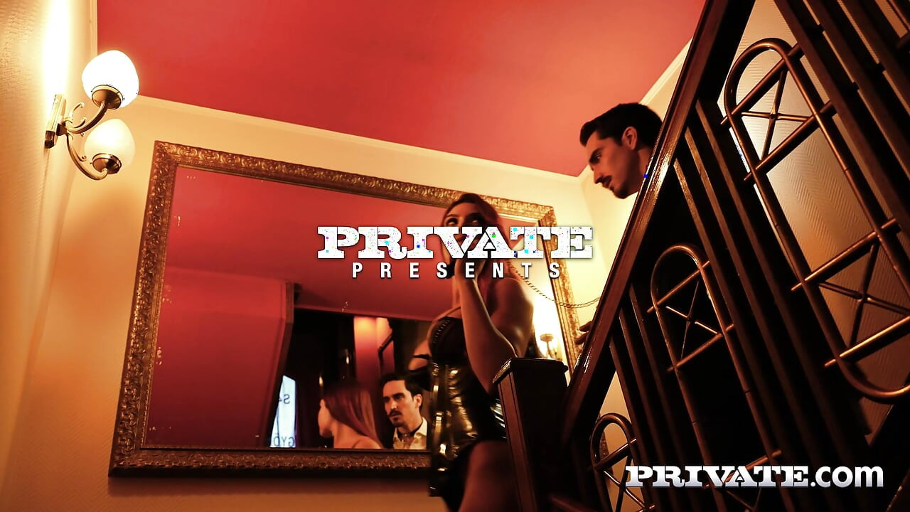 Private com - Peach Lollypop, Amber Slassh and their submissive puppy in a BDSM threesome