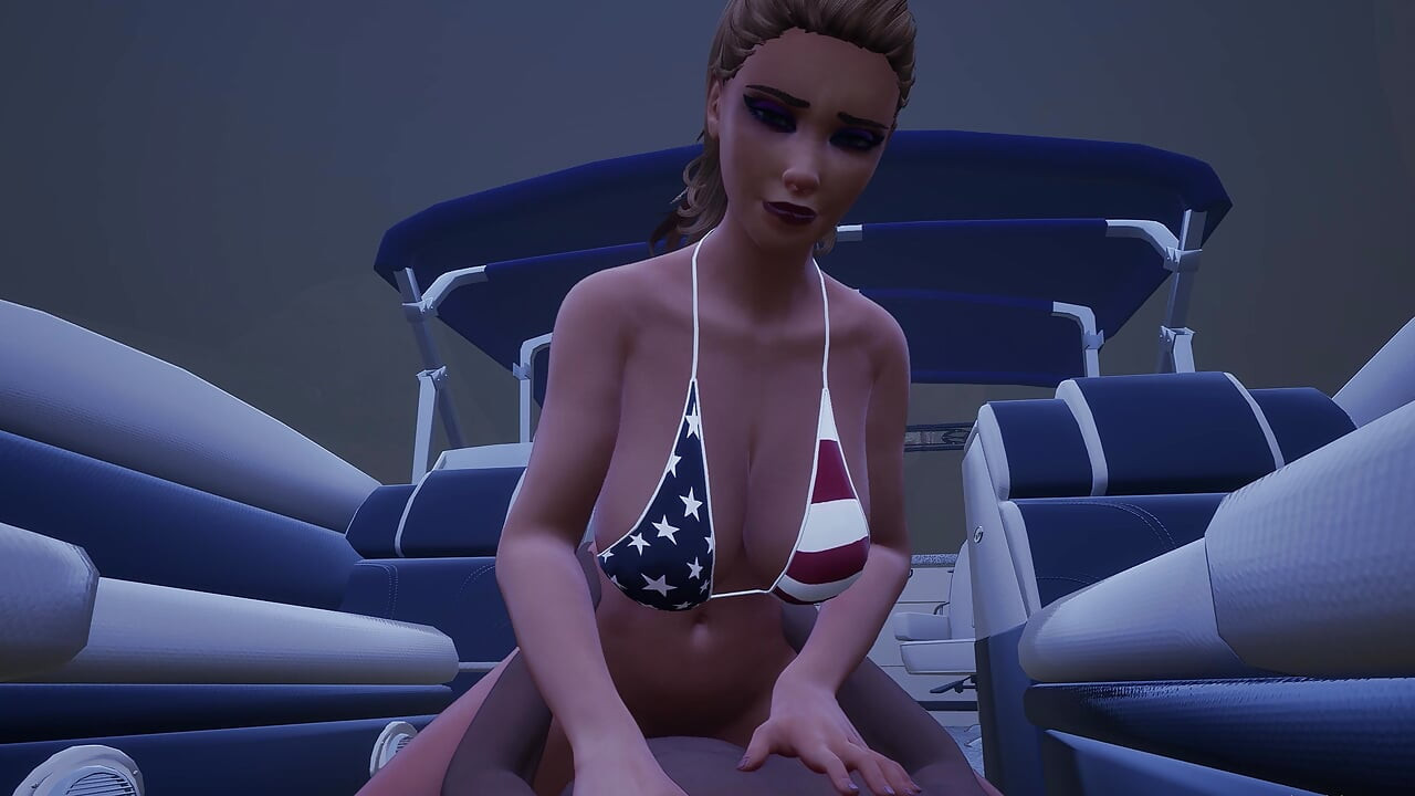 Fucking hot teen on the boat