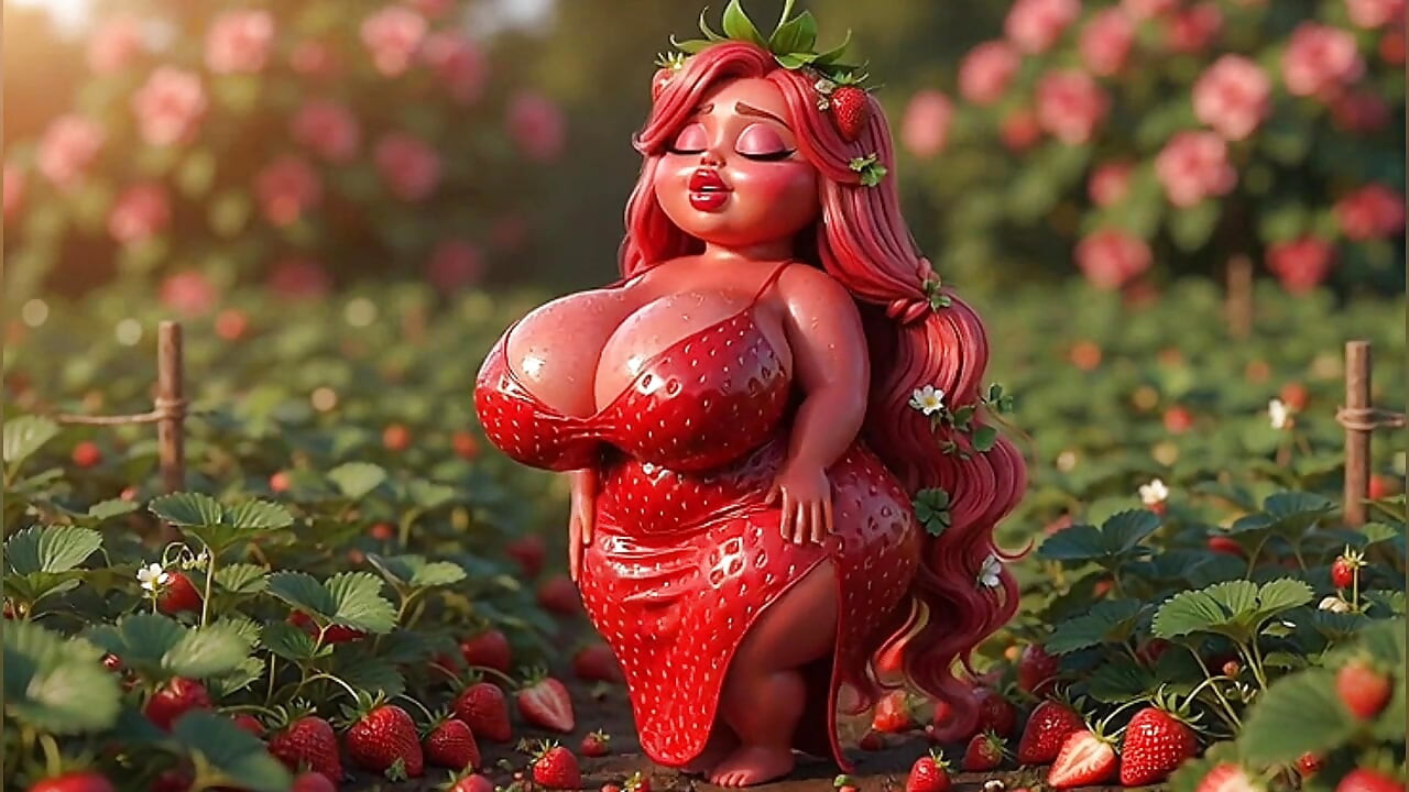 "Sweet Strawberry, mas bela puta - fala sujo e move sua bunda 🍓"