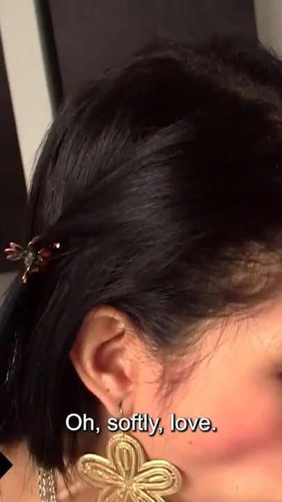 Shy LATINA TEEN said her BOYFRIEND was right outside... still took my FACE FUCKING like a pro | Clip 1