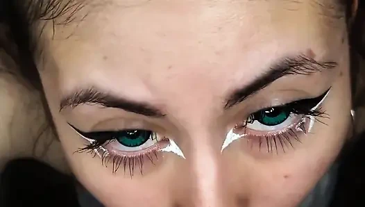 İlk kişi içine boşaldım Kolombiyalı üniversiteli kızı sikiyor!