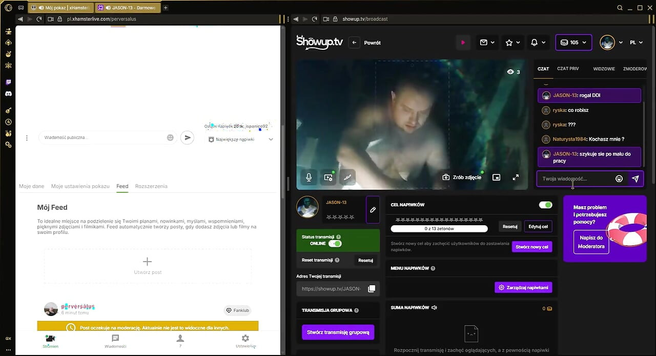 Diffusion en direct