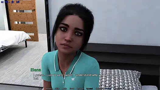 Jack Cheats With Lucy for Her 18 Years Old Adorable Teenage Step Sister & Getting Lovely Hungry Kisses