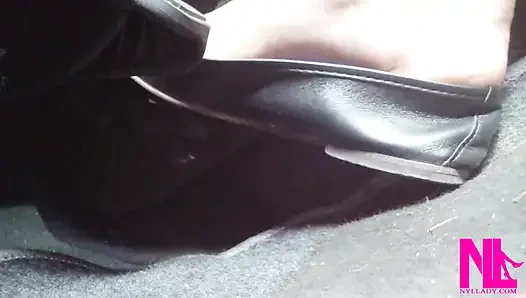 Revving - cewek kulit hitam dientot habis-habisan di depan besar pria kulit hitam