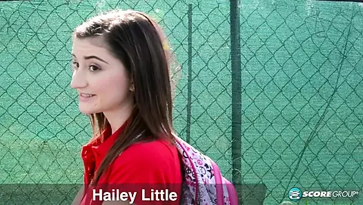 Schoolgirl Hailey Little Gets Her Private School Pussy