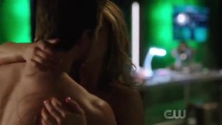 Hot Felicity and Oliver sex scene in Arrow