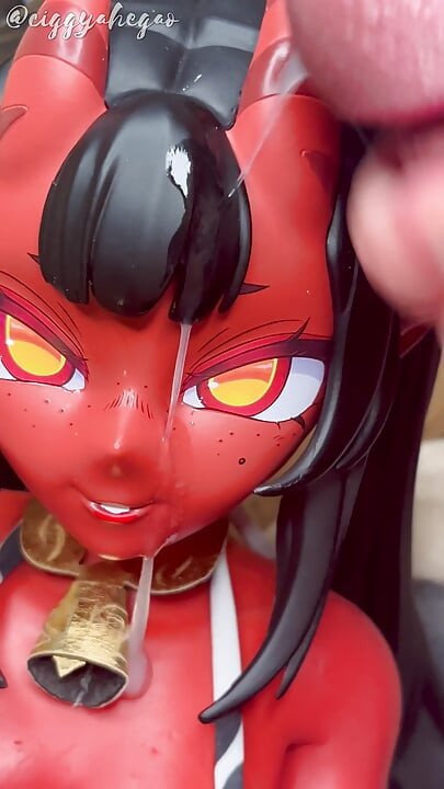 Cowkini Meruccubus Messy Cumshot Cum Tribute 65cm Meru Sex Demon Succubus Mini Hentai Doll