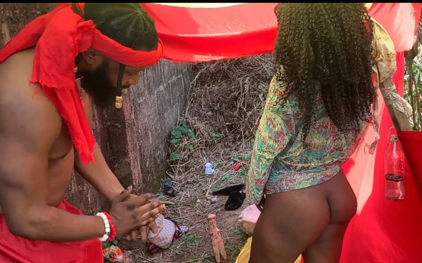 Juju Man Don Fuck Emeka Babe in Benin