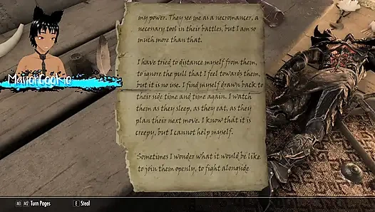 Skyrim B and L mod - Finding Morgaine and helping our her sexual needs