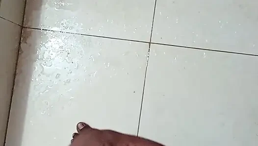 If you touch it, the material comes out of the hole.