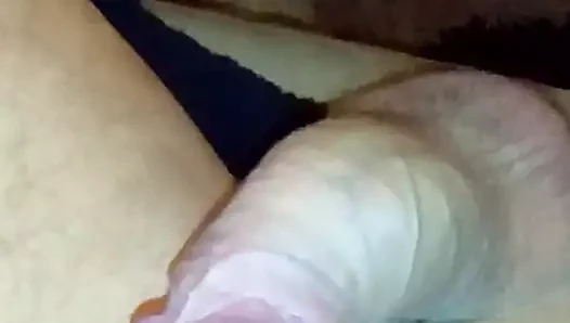 Seksi kocam kendisi ile oynuyor. seksi