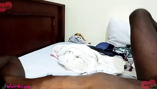 BIG CURVED DICK MADE ME SQUIRT  ALL OUT