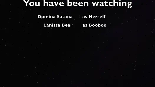 Bagian 5:- permainan anal dan strangulasi dominan satana & booboo!