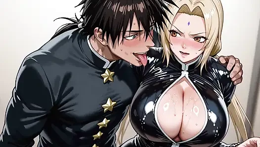 Suiryu (OPM) x Tsunade (Naruto)