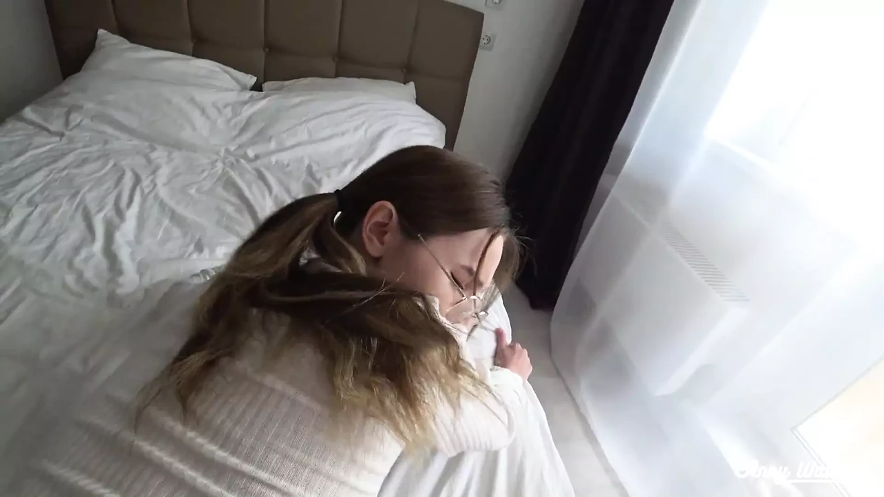 Stretching My Stepsister's Tight Pussy and Cumming on Her Big Ass - Anny Walker