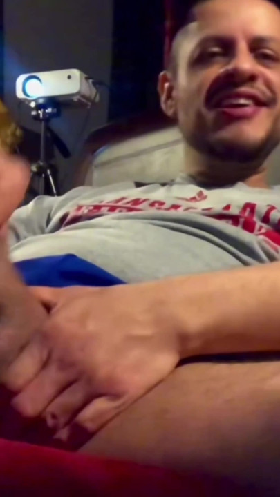 Compilation of nasty talks Spanish speaking badly while playing with a big fat brown Latin cock | Clip 1