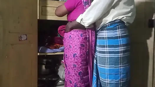 Indian Desi Aunty Fucking boss in village home