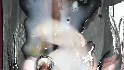muhteşem bir emo goth fahişe için Cumtribute