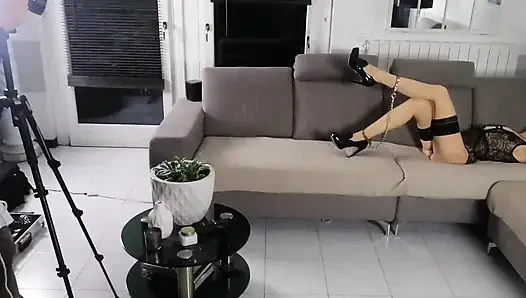 Amatör Ayak Fetişi Modelinin Sahne Arkası