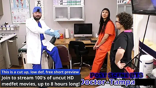 Dr Tampa - Human Guinea Pig Gets Tickled - Selena Sativa