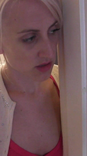 Spectacular moment from "Horny goth cutie in leather gets dildo thrust in her cunt"
