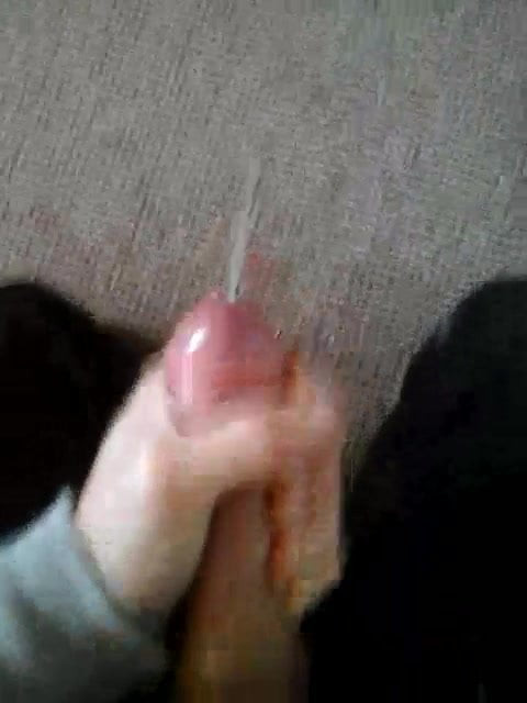 Cumming on my gf floor