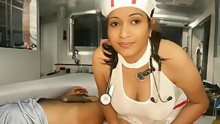 Fake Hospital Sex- Big Dick Patient Seduce and Fucked by Nurse Girl