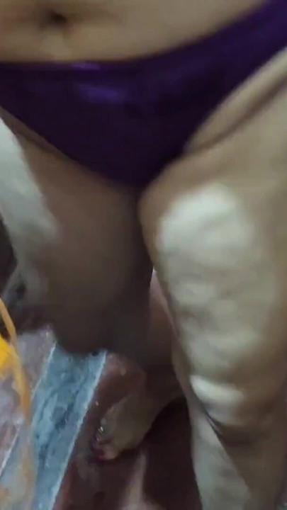 Indian Desi Village  Girl and Boy Forplay. Yellow Petticoat view Ass and Vulva. | Clip 1