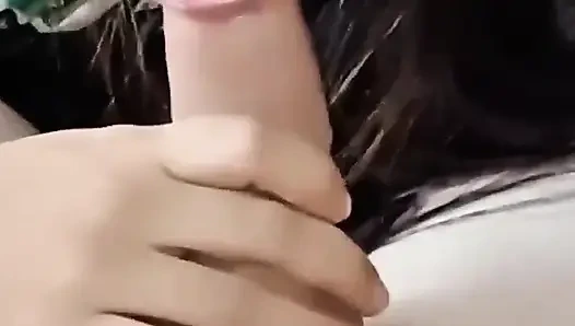 Beautiful Busty Asian Woman in a Romantic Sexual Encounter