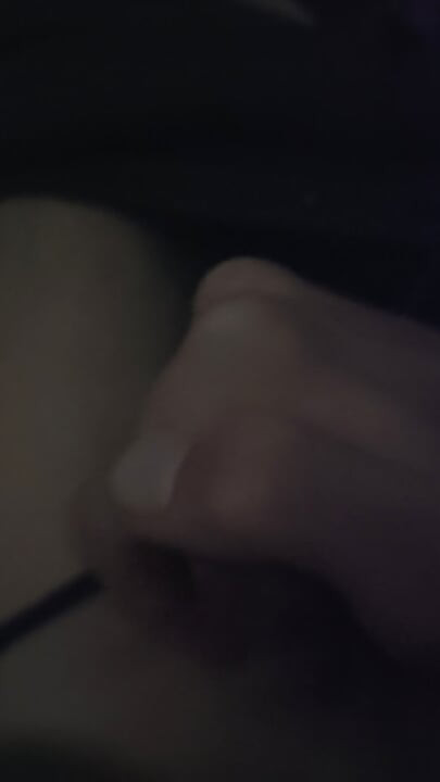 Filming video masturbating in the dark click watch bed, dark, single male