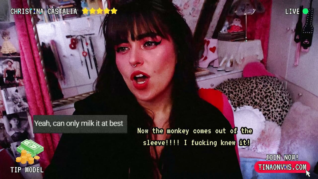 TinaTeaseTV - Special de Halloween - LOCKTOBER GONE WRONG (sau right?)