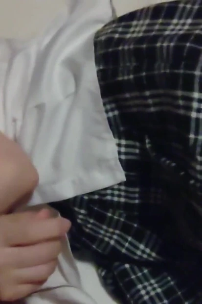 Uniform Cosplay Two Consecutive Creampies in a College Girl Make Her Cum with Cunnilingus and Fingering Amateur POV